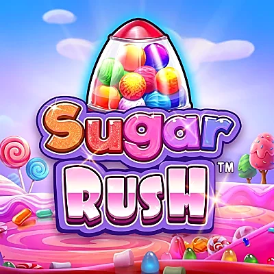 Sugar Rush cluster-pays slot tile in the Kwiff game lobby