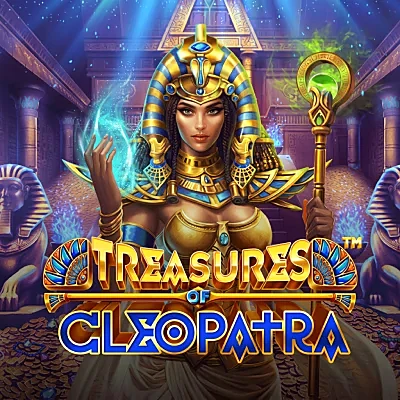 Treasures of Cleopatra Egyptian slot tile at Kwiff
